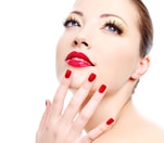 Responsive web design vip nail spa hair salon nail-design